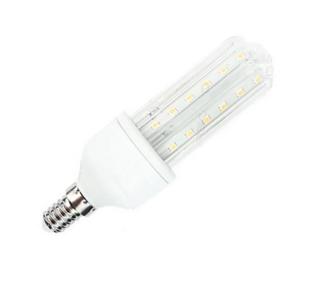 LED21 LED žárovka 9W 36xSMD2835 E14 B5 3U 810lm Studená bílá